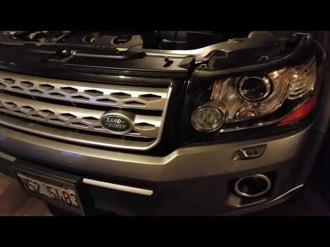 How to change LR2 2013 headlight bulb