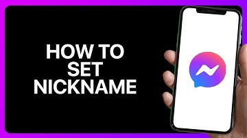 How To Set Nickname In Messinger Tutorial