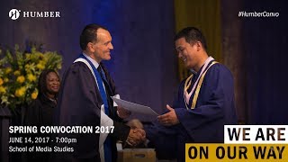 Spring Convocation 2017 - School of Media Studies