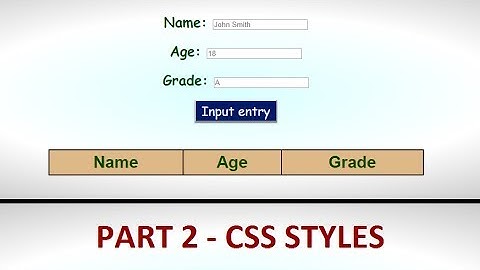 [Javascript tutorials #2] Get details and display in a table JS Part2 - Data processing & display