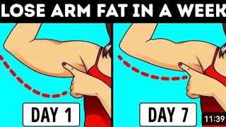 💪How To Lose Fat In 7Days :Slim Arms (super easy) MUST DO THIS 🔥🔥