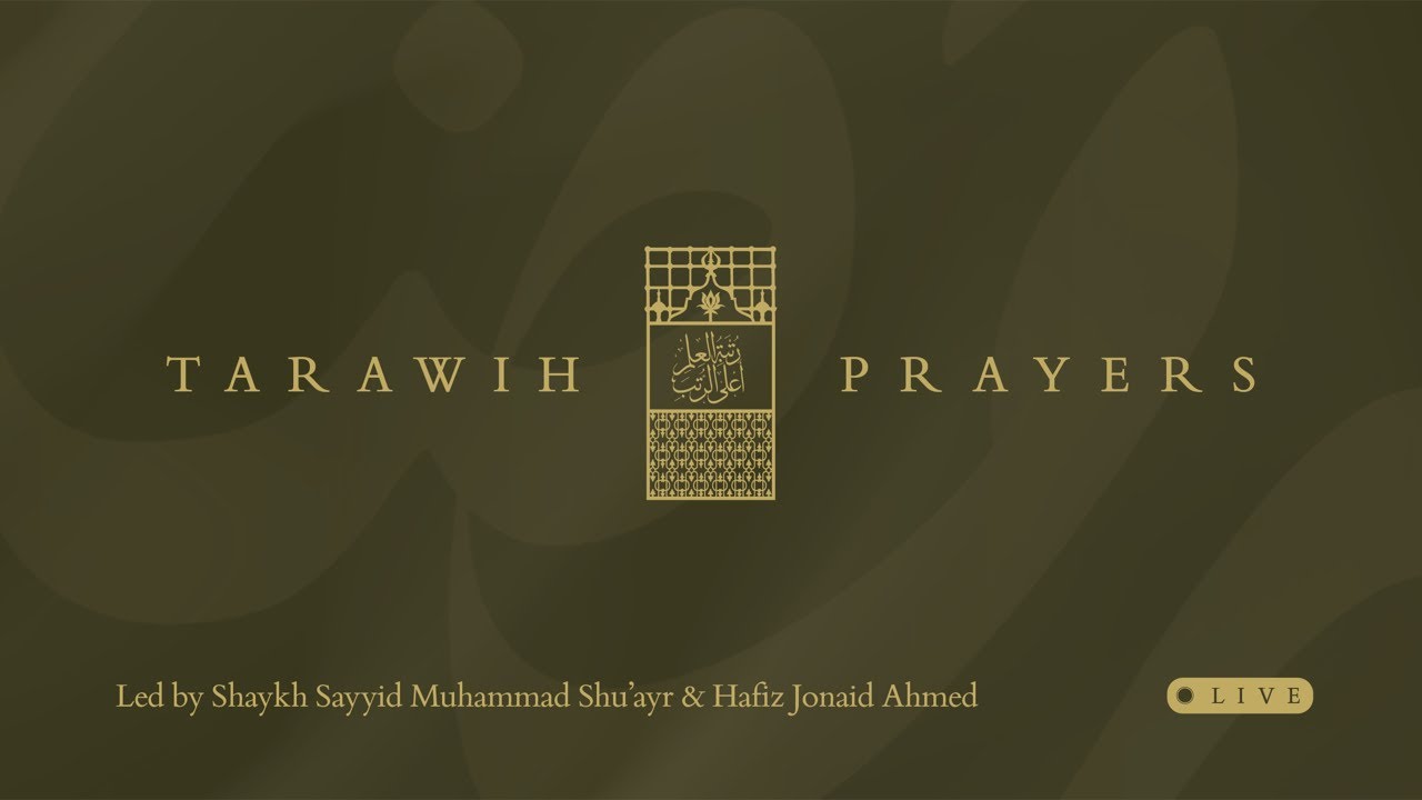 Tarawih Livestream - Day 15 | Abu Zahra Foundation