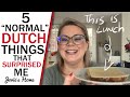 🥪 🥛 5 NORMAL Dutch Things that SURPRISED Me! - Are these things WEIRD?! - Jovie's Home
