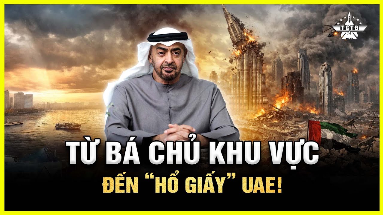 UAE Sụp Đổ Toàn Diện: "Đế Chế Chân Rết" Bị Nghiền Nát Chỉ Trong 3 Tháng!