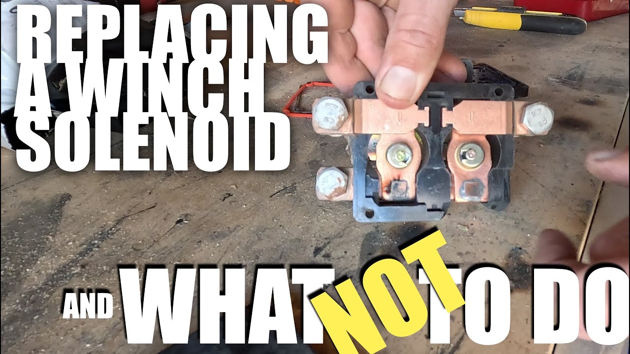 Replacing a Winch Solenoid