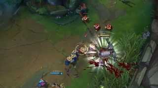 thresh q hitbox in a nutshell - League of Legends