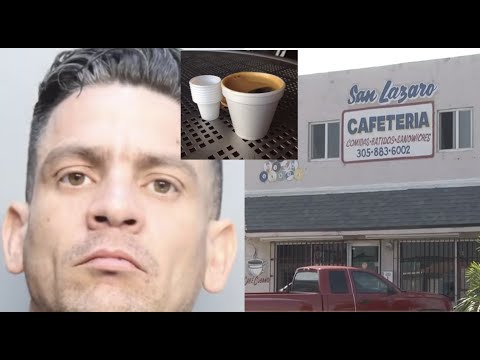 Cubano pide una colada antes de asaltar la cafetería San Lázaro de Hialeah