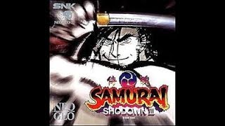 Samurai Shodown 3 Playthrough (Neo Geo CDZ)