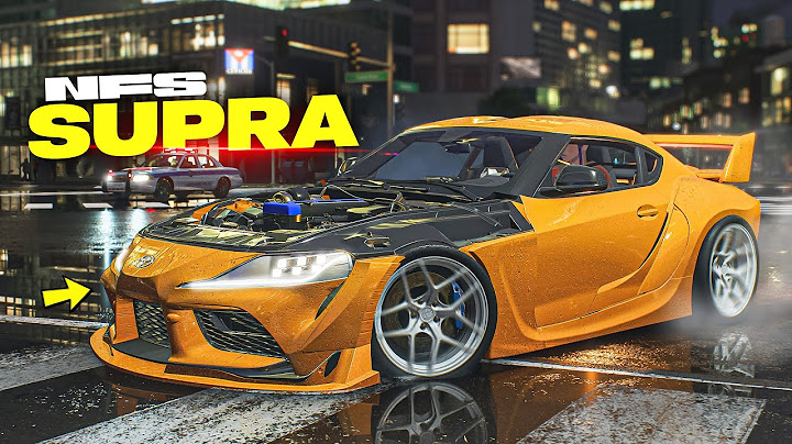 The NEW Toyota Supra in Need for Speed Unbound!? (EA Could Never...)