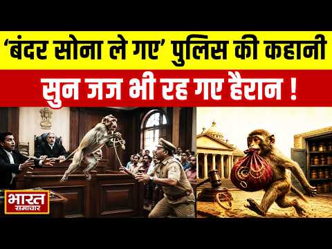 Lakhimpur Kheri News : ‘बंदर सोना ले गए’ पुलिस की कहानी सुन जज भी रह गए हैरान !