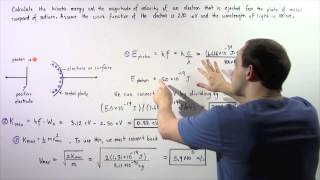 Photoelectric Effect Example # 1 Profile