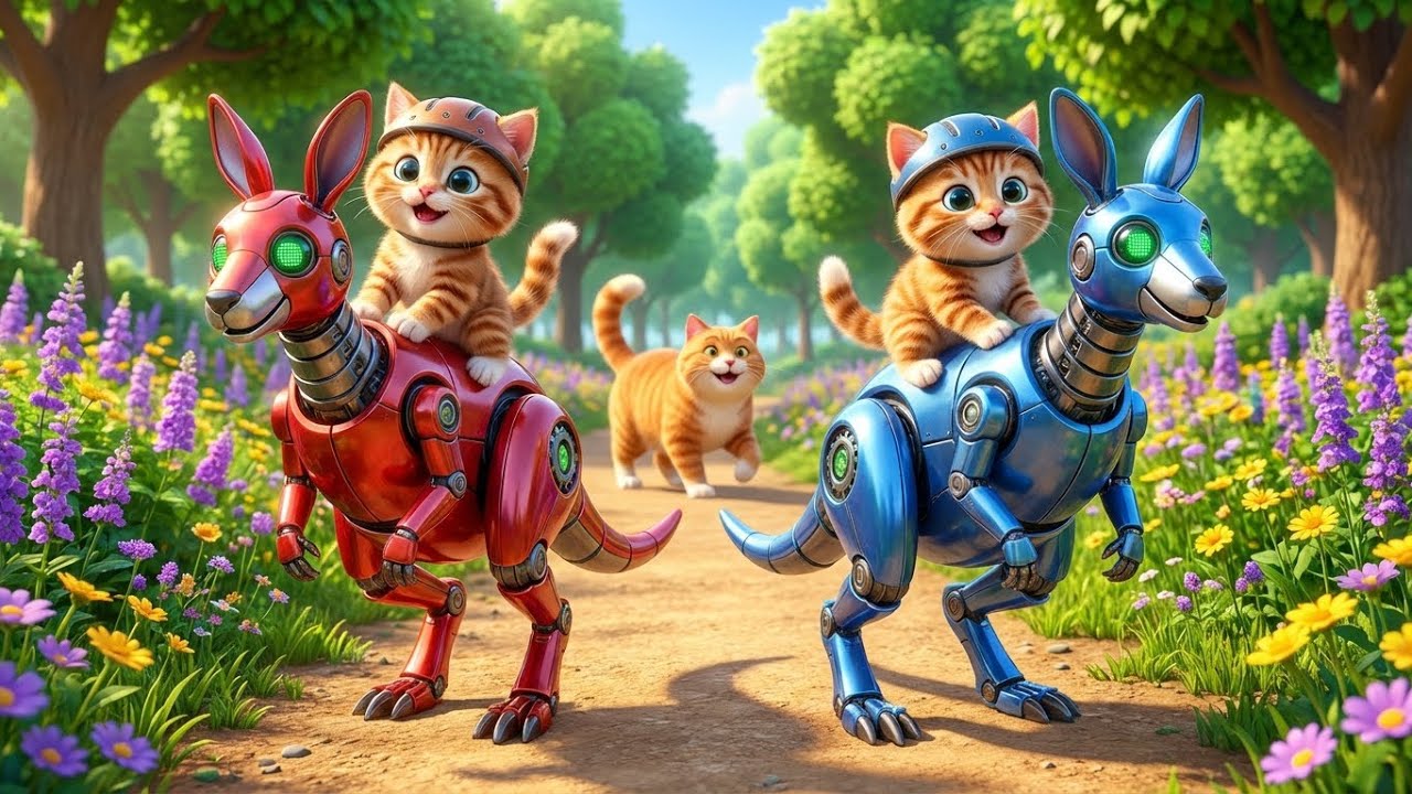 Mama Cat Trims Fur on the Farm and Makes Tiger Hat For Kittens At Home🐾🎩🐯