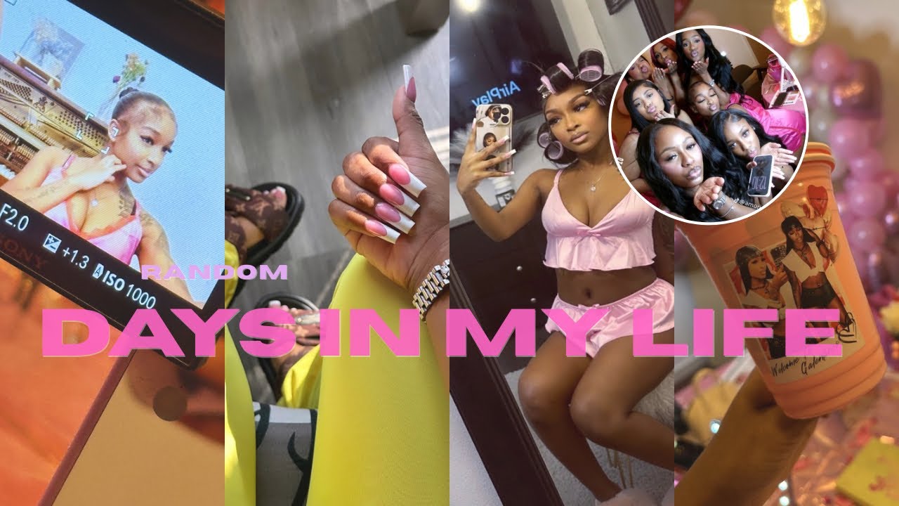 RANDOM DAYS IN MY LIFE! makeup, galentines, maintenance, shoulder update + more!