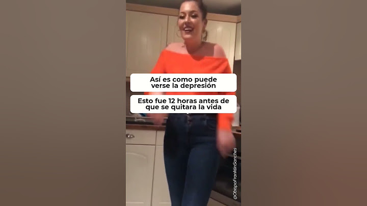 Así es como puede VERSE la DEPRESIÓN......