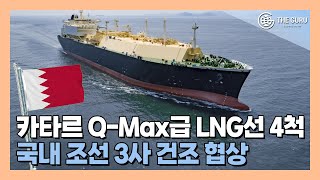 한국 조선 3사, 카타르에너지와 대규모 LNG 운반선 건조 계약 추진