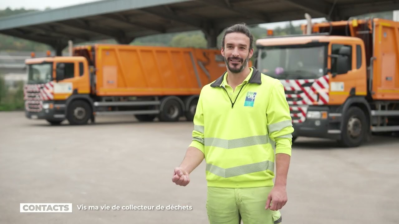 Vis ma vie de collecteur de déchets – émission Contacts du 6 décembre 2025