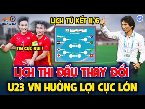 Lịch Thi Đấu VCK U23 Châu Á Ngày 11/6: U23 Báo Tin Cực Vui I Người Hâm Mộ Vỡ Oà Sung Sướng