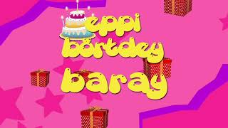 İyi Ki Doğdun Baray - İsme Özel Roman Havası Doğum Günü Şarkısı Full Versi̇yon Reklamsiz