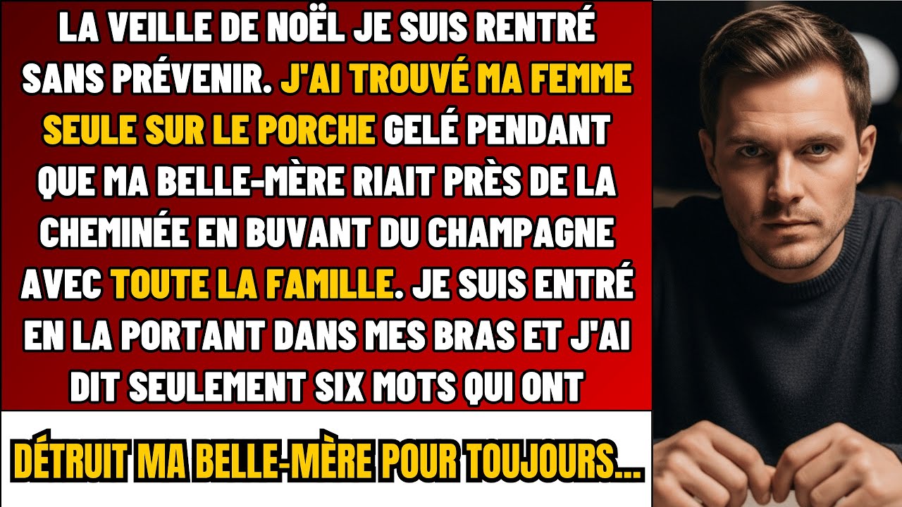 J'ai Trouvé Ma Femme SEULE Sur Le Porche GELÉ Pendant Que Ma Belle-Mère RIAIT Près De La Cheminée...