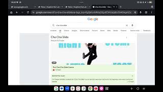 Cha Cha Slide Easter Egg On Chrome In Lenovo Tablet 