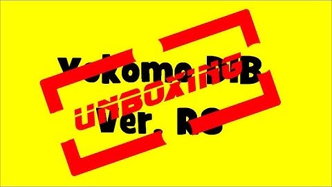 Unboxing the Yokomo DIB Ver. RS