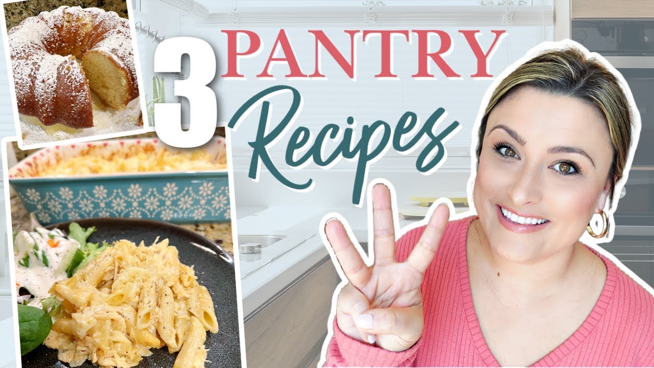 Easy PANTRY Cooking! | 3 INCREDIBLY Declious Ideas!! - YouTube