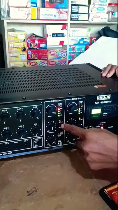 ahuja 400 watt amplifier #shorts
