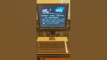 New Game Arrival - Donkey Kong Jr Atari 800XL