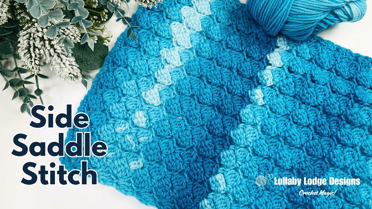 This One Row Stitch Looks Amazing on Both Sides!