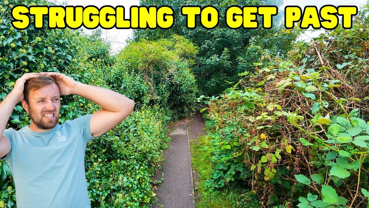 Overgrown Paths Are DANGEROUS! Helping Tidy Up Bexley..
