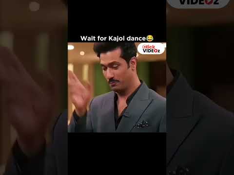 Kajol's best dance with Vicky Kaushal #vickykaushal #vicky #kajol #kajoldevgan