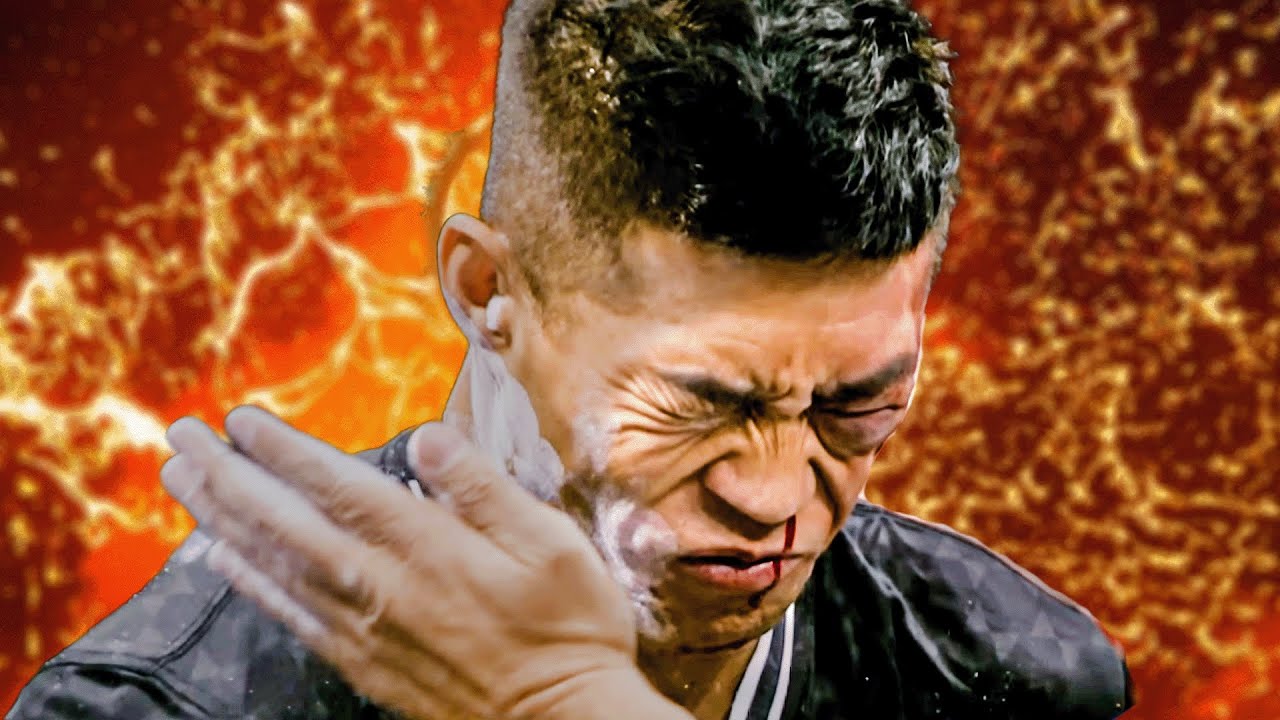 Power Slap Hits Left Faces BLOODY