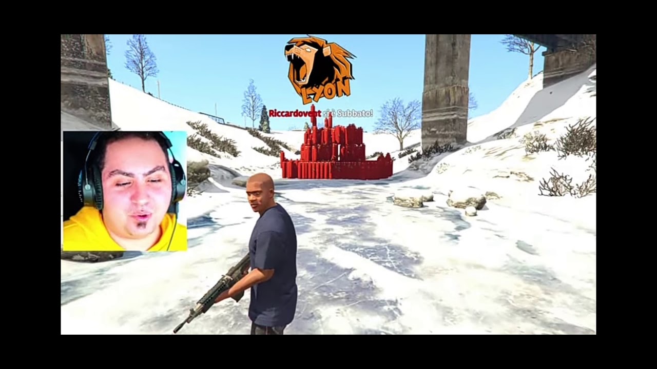 LYON ROMPE GTA 5 IN LIVE! ♥️😂 YouTube