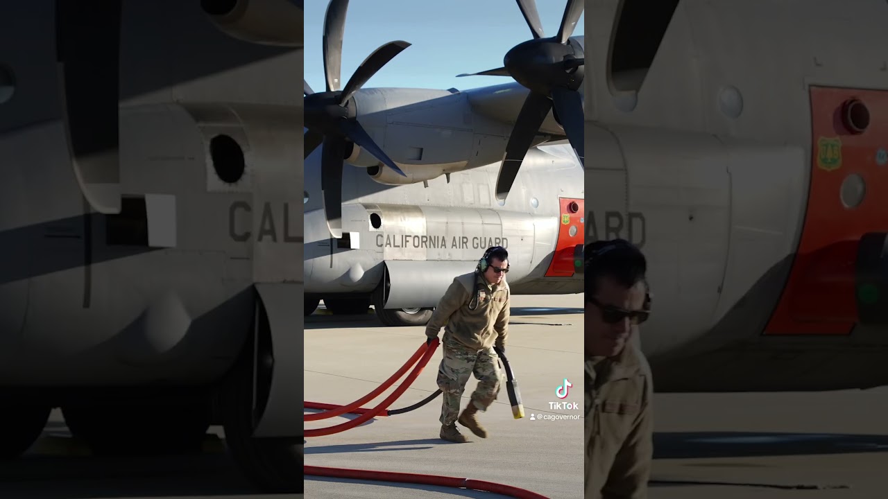 Governor Newsom is deploying CalGuard to Texas to support wildfire fighting operations.