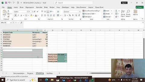 Excel Module 1 Sam End of Module Project 1