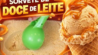 Sorvete De Doce De Leite, Facil E Delicioso