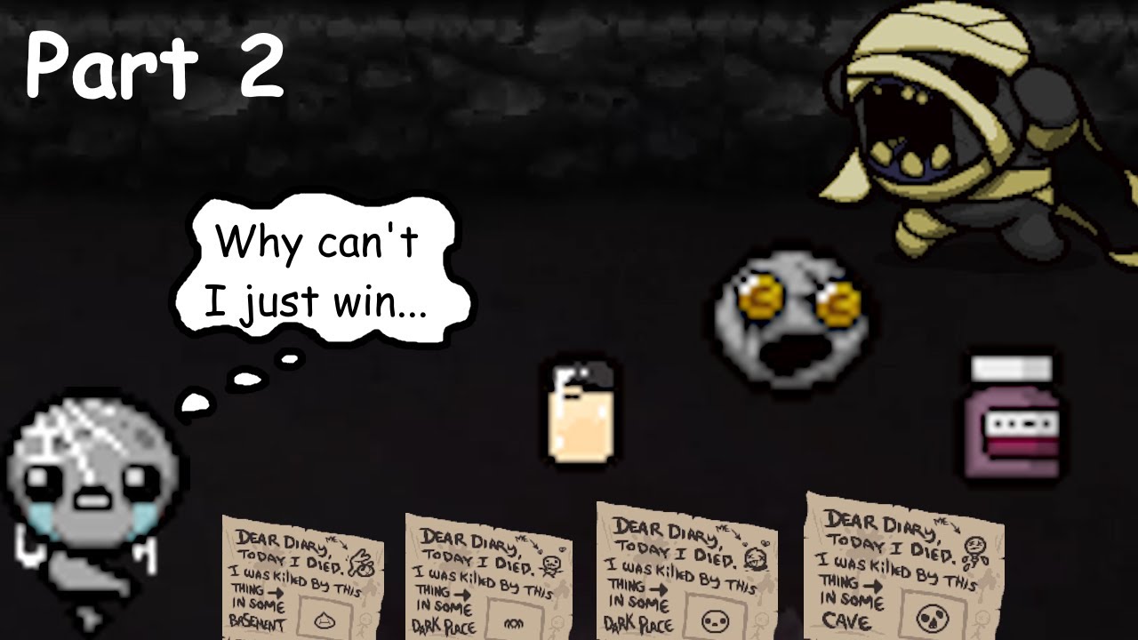 Failing miserably as Tainted Lost The binding of Isaac Repentance