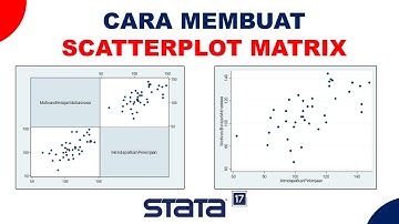 STATA: Membuat Scatterplot Matrix