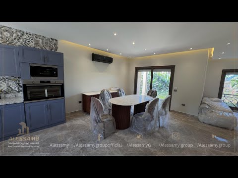 تاون هاوس فيلا للبيع في مدينتي تشطيب فندقي سمارت هوم وايد جاردن مساحة 307م بمنطقة الفورسيزون