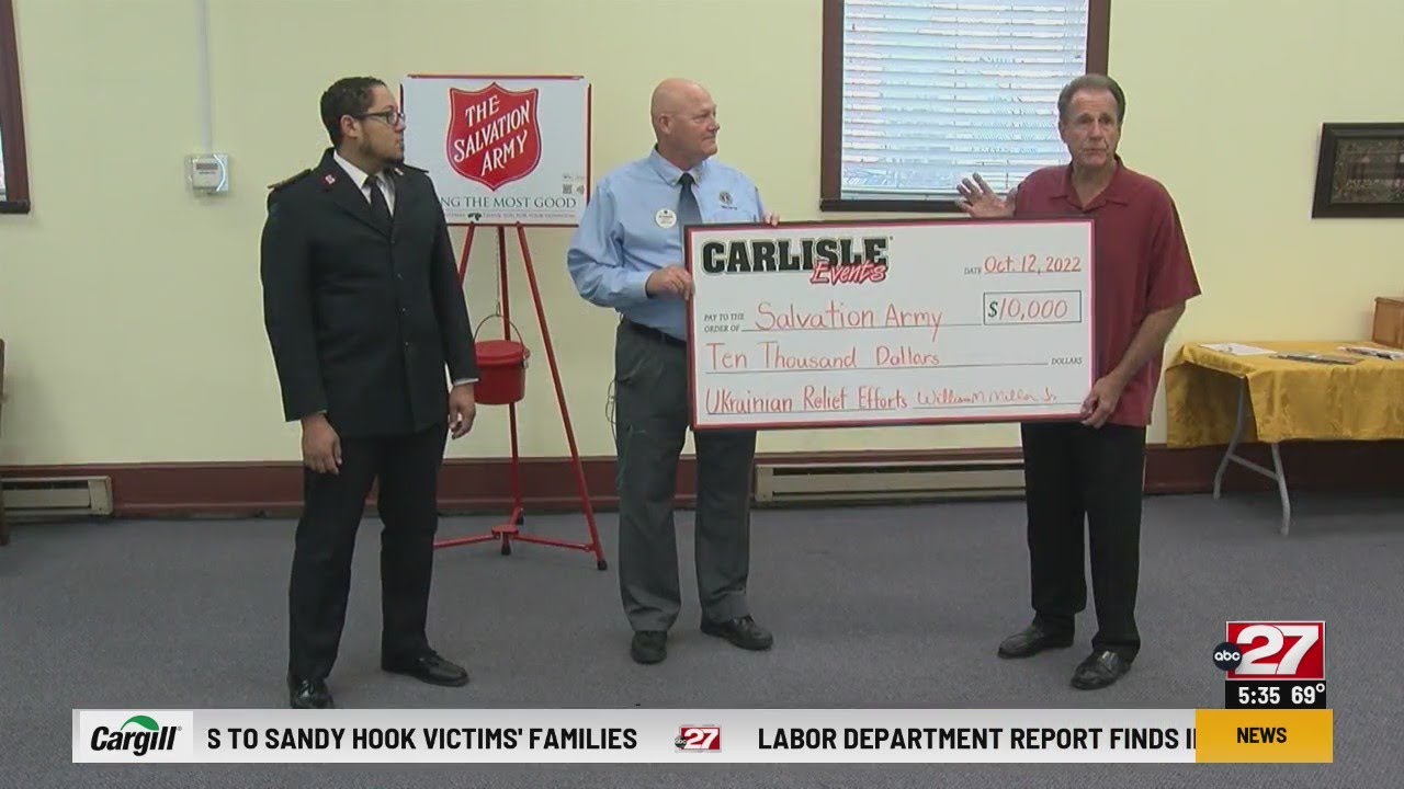 Carlisle Events donates to Ukraine relief efforts