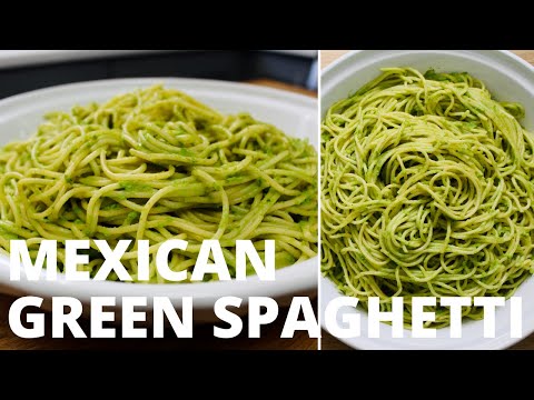 EPISODE 4 | HOW TO MAKE MEXICAN GREEN SPAGHETTI | COOKINGWITHELVEE