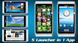 How to change the appearance of the N8 similar to Windows 7 / XP, iPhone, Android, HTC, iConsole screenshot 5