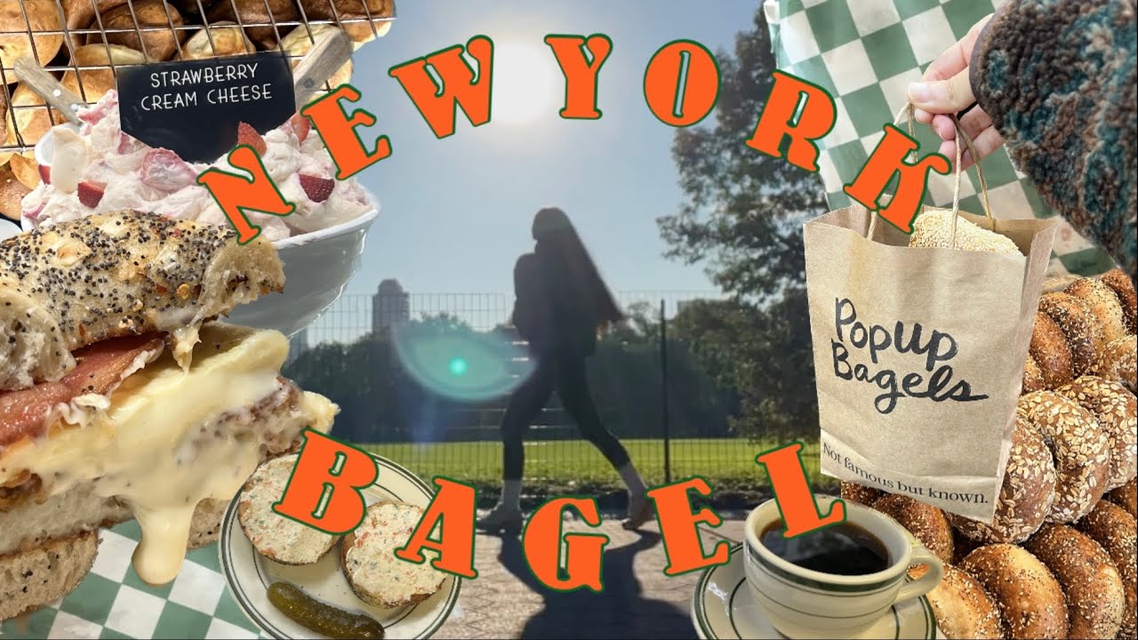 NY Vlog. 뉴욕 베이글 투어🥯 지금 뉴욕에서 가장 핫한 베이글 맛집부터 관광객보다 로컬들이 더 많이 찾는 노포 베이글 가게까지.. 뉴욕 베이글 맛집 10곳 도장 깨기.
