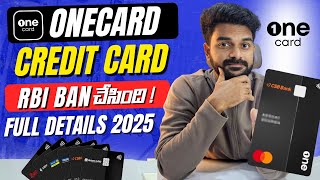 RBI Stops OneCard New Credit Cards: Full Reason, Rules & What Users Must Know | Onecard credit card