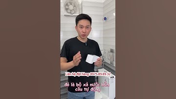 Nút xả nước bồn cầu tự động