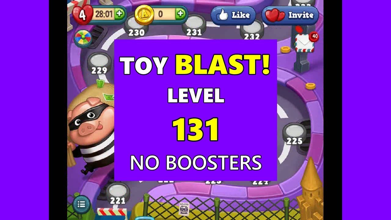 Toy BLAST! Level 131 ~ NO BOOSTERS toy blast mod apk revdl