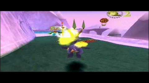 Spyro The Dragon - Glitches - Magic Crafters Home - Jump Very High (Proxy Jump)