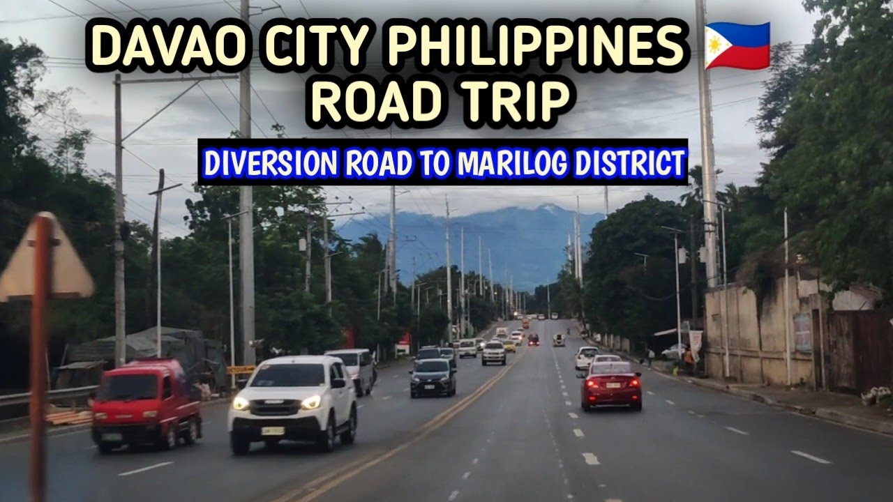 DAVAO CITY ROAD TRIP FROM MATINA DIVERSION TO MARAHAN MARILOG DISTRICT