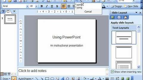 PowerPoint 2003 Tutorial The Standard Toolbar Microsoft Training Lesson 1.7