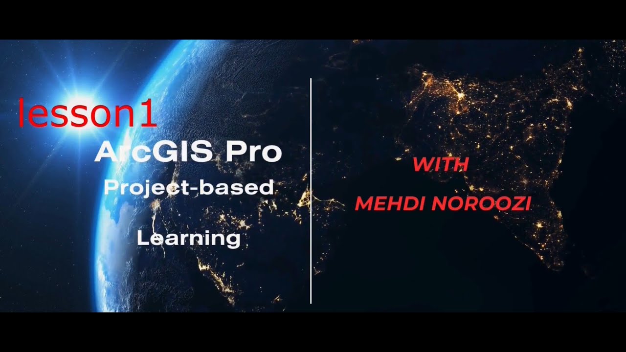 ArcGIS Pro Tutorial #1 | Start Your First GIS Project (Project-Based Learning)